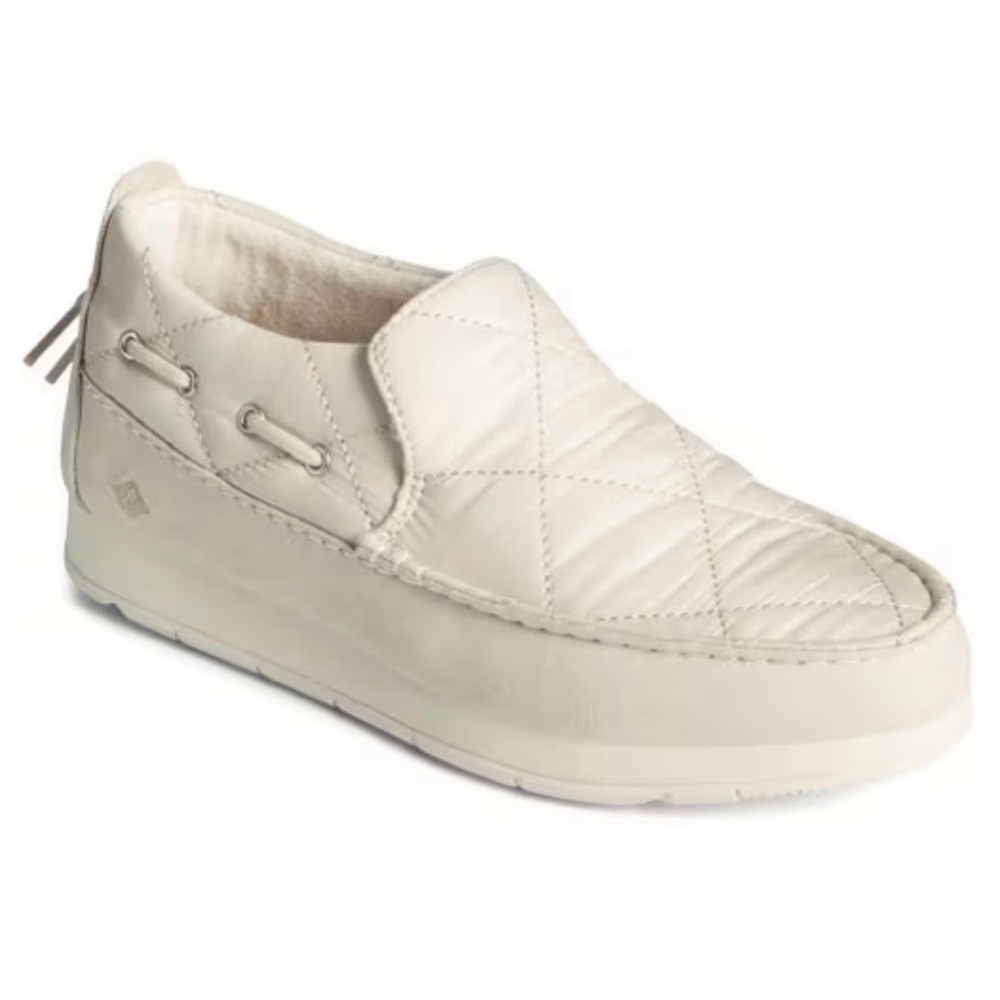 Sperry Ivory Moc-Sider Nylon Solid Casual Shoes Size 8.5 Style STS87046 - Picture 16 of 16